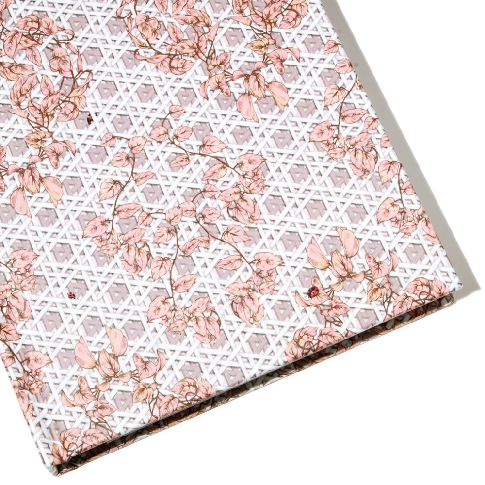 BNIB! The Sketchbook A5: Enveloped in Rattan - Pink from Ferris Wheel Press - Picture 2 of 3